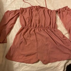 Pink romper